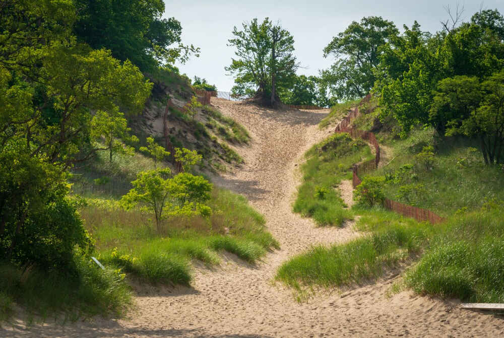 hiking trails in indiana dunes np and difficulty levels