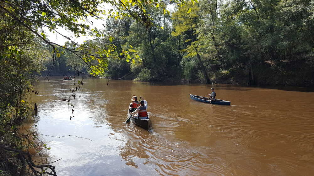 Canoeing and kayaking at Big Thicket National Preserve in Texas