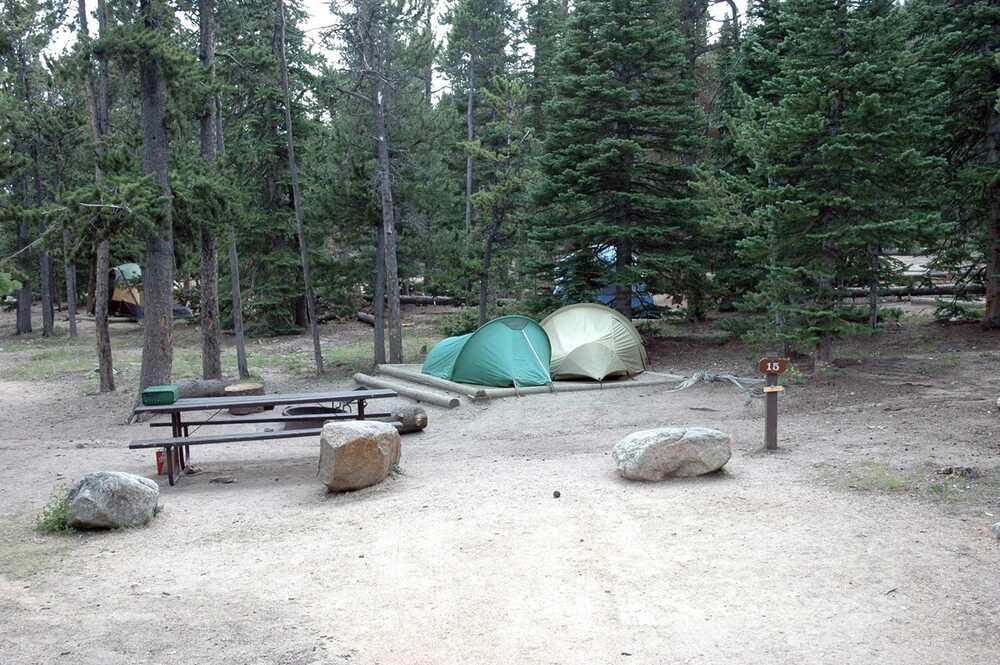 Longs Peak Campground colorado