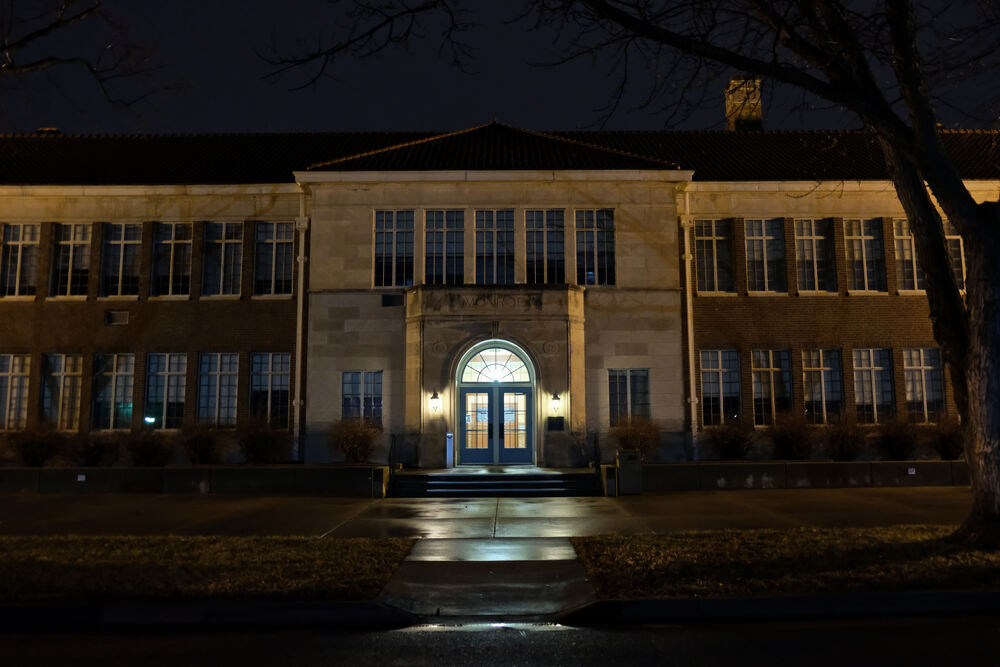 The Monroe School at the Brown v. Board of Education National Historic Site