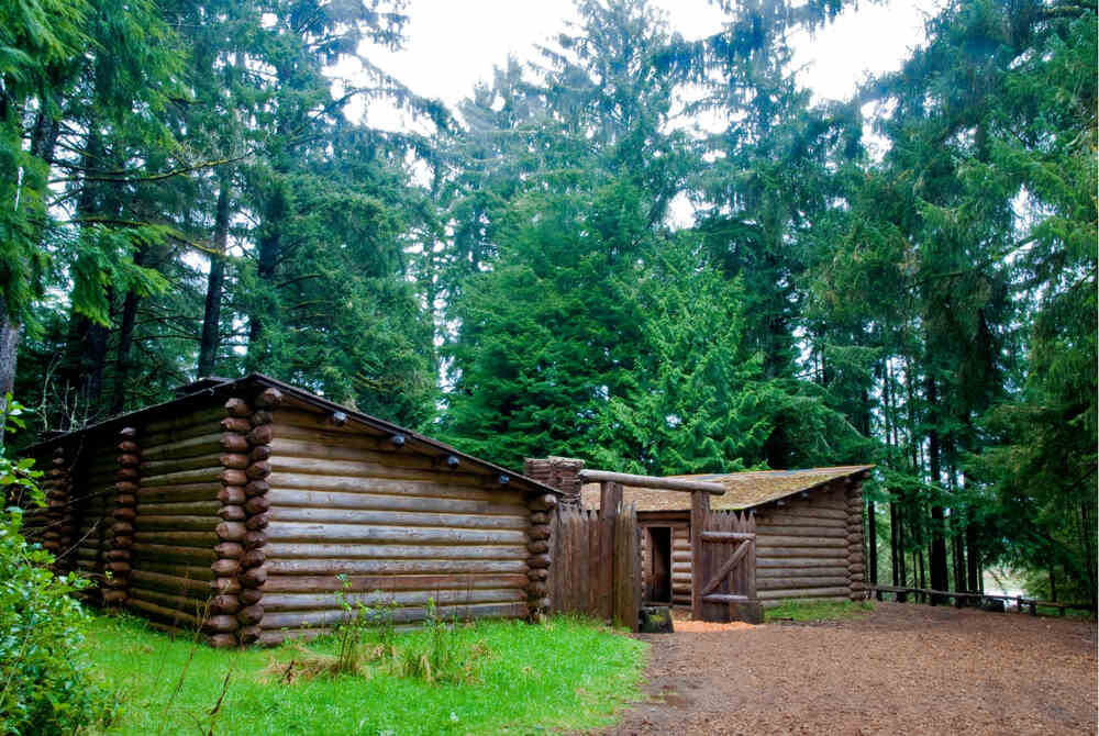 Fort Clatsop in Oregon served as the winter encampment for Lewis and Clark and their Corps of Discovery during their westward expedition