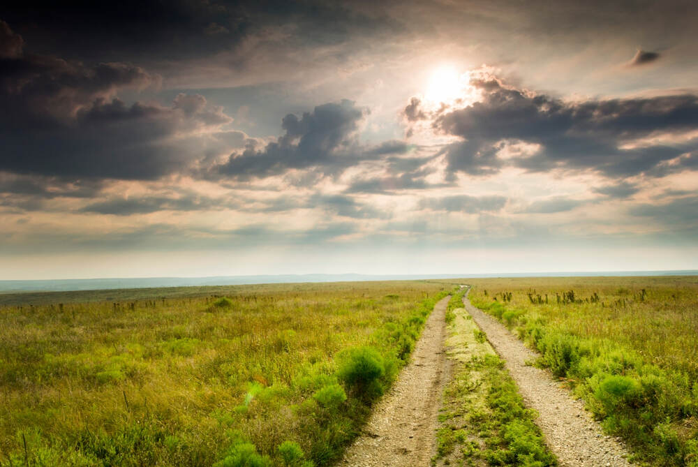 Tallgrass Prairie National Preserve sunrise