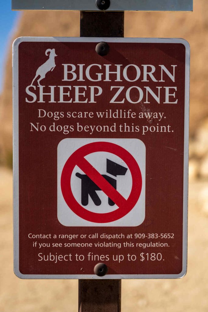 park sign indicating certain paths that pets are restricted