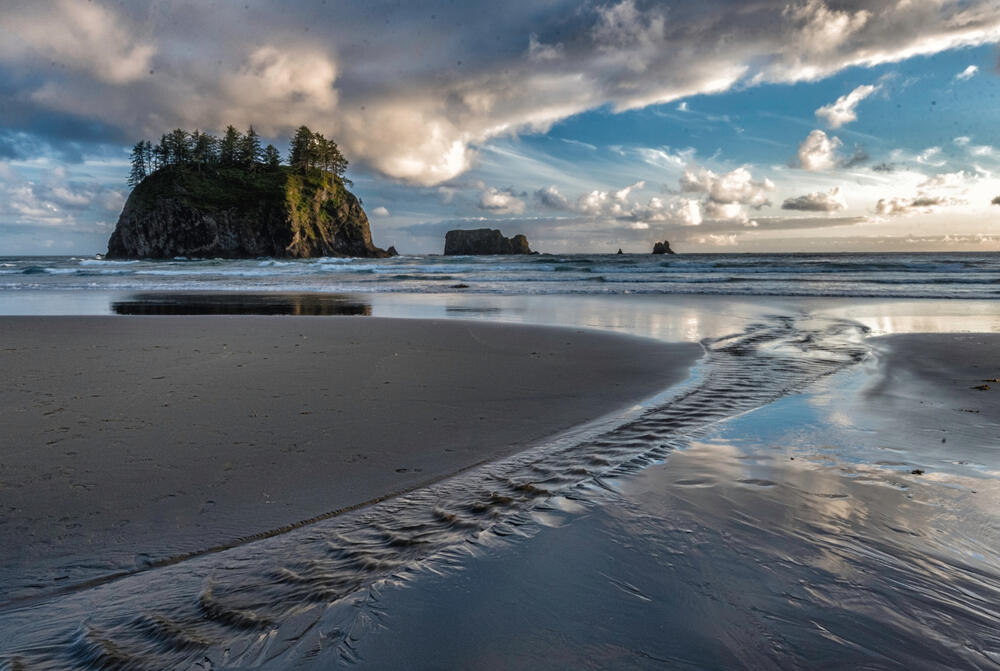 Second Beach Olympic National Park