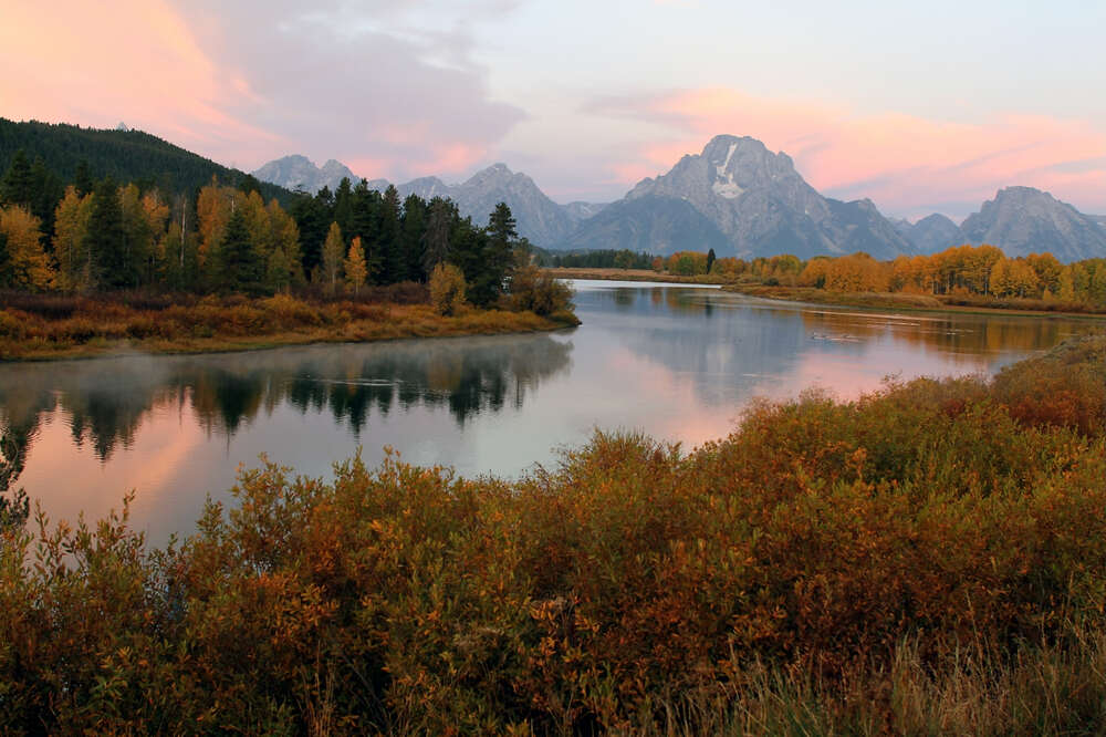 Oxbow Bend in Grand Teton National Park.