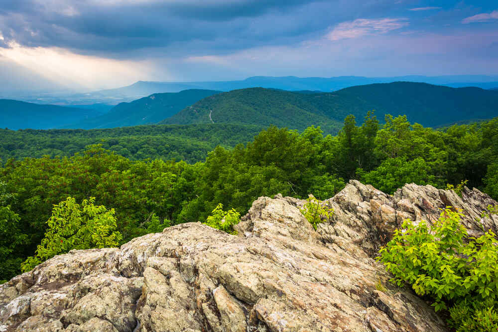 Loft Mountain in Shenandoah National Park.